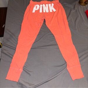 PINK Victoria's Secret Coral Lounge Pants Size Small